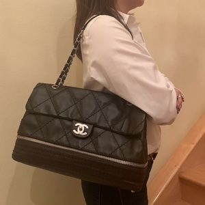 Chanel Expandable Ligne Flap Bag